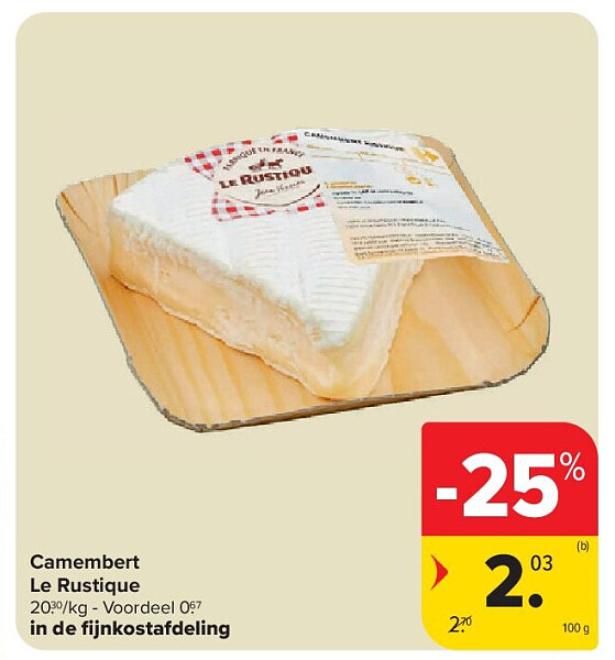 Camembert Le Rustique