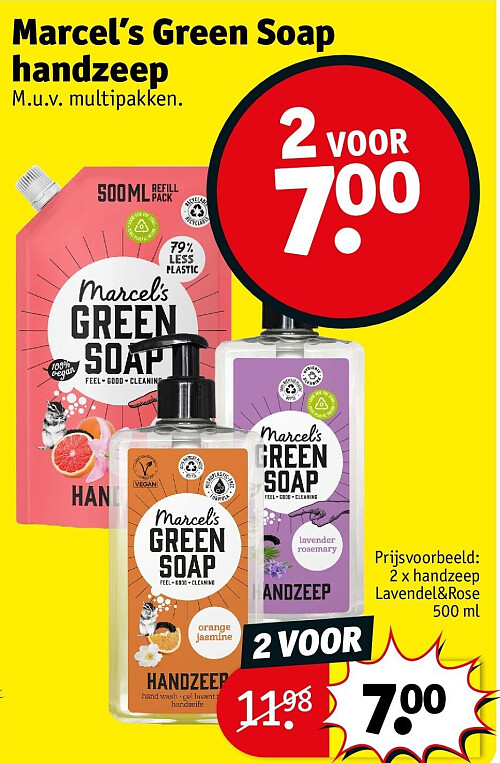 Marcel’s Green Soap handzeep