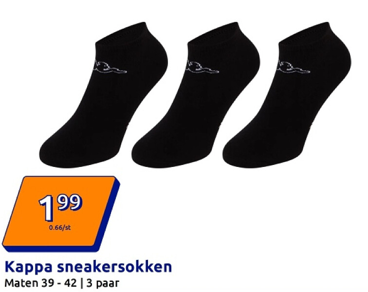 Kappa sneakersokken