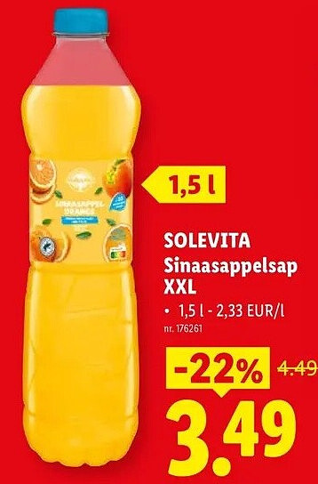 Sinaasappelsap XXL