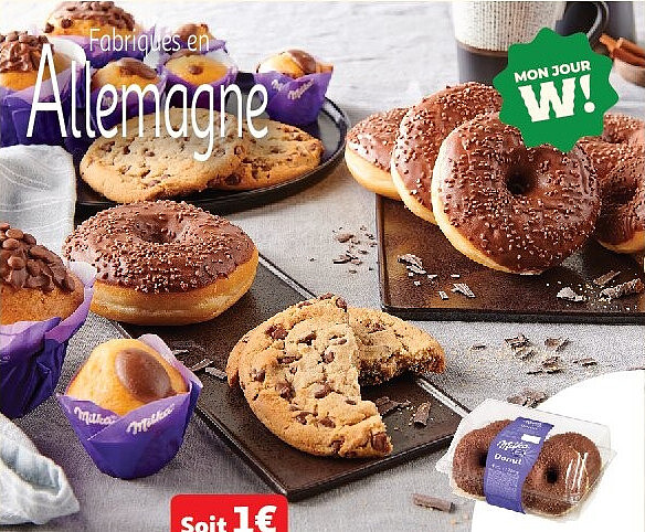 Donut's au chocolat Milka