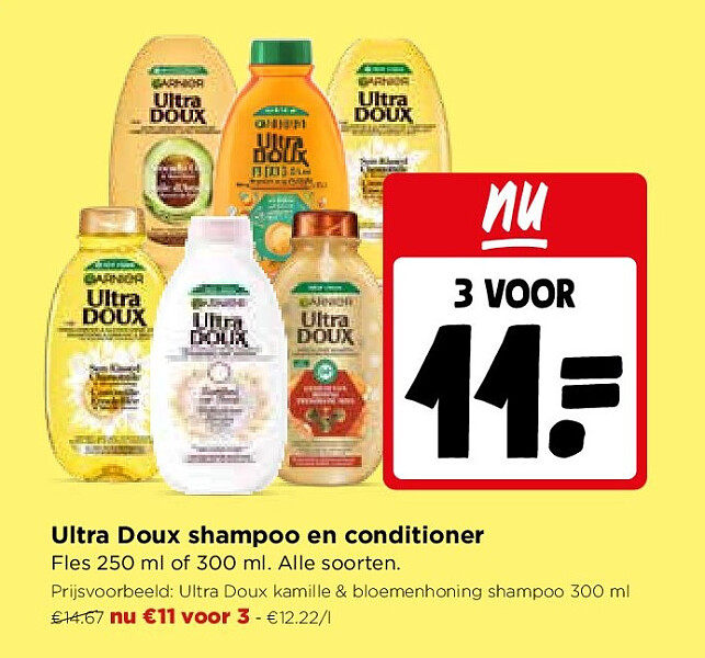 Ultra Doux shampoo en conditioner