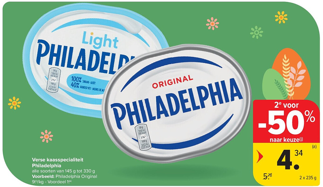 Verse kaasspecialiteit Philadelphia