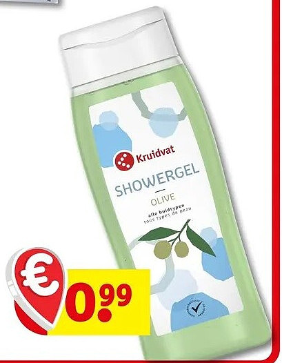 Kruidvat Olive Showergel