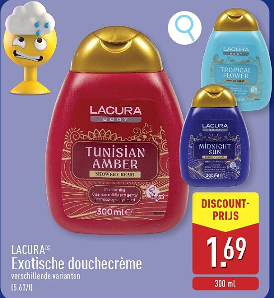 Exotische douchecrème