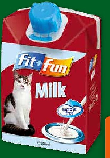 FIT+FUN lait pour chat 200 ml