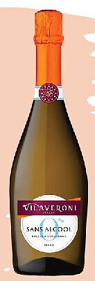 Vilaveroni Prosecco sans alcool 75 cl