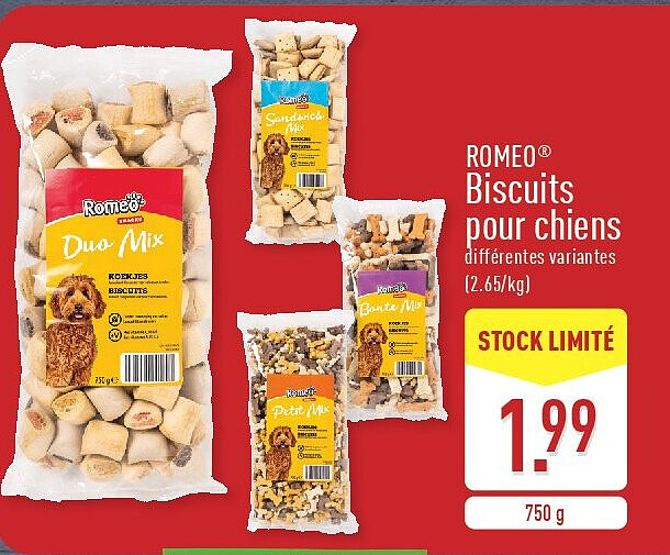 Biscuits pour chiens
