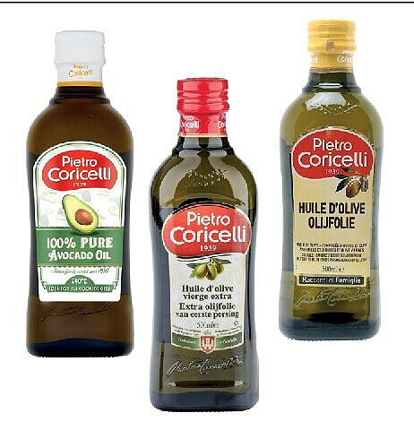 Pietro Coricelli olijfolie assortiment