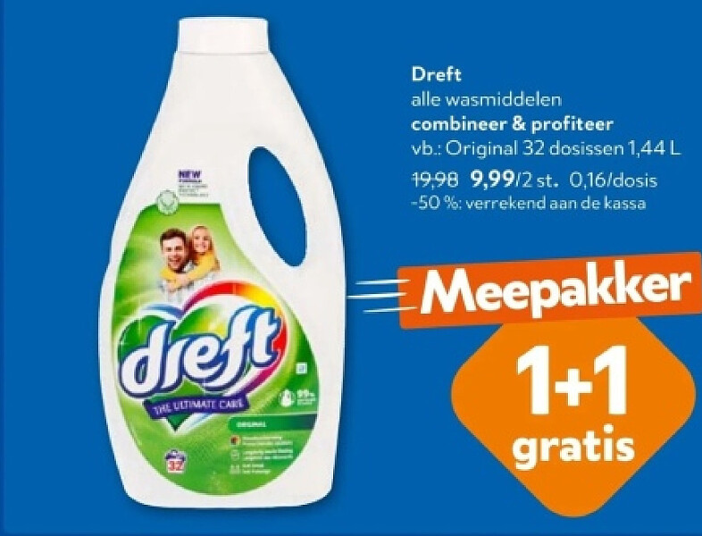 Dreft Original 32 dosissen 1,44 L