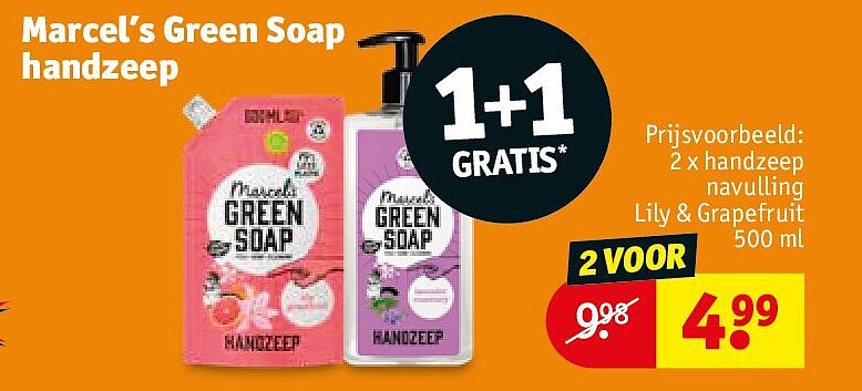 Marcel’s Green Soap handzeep