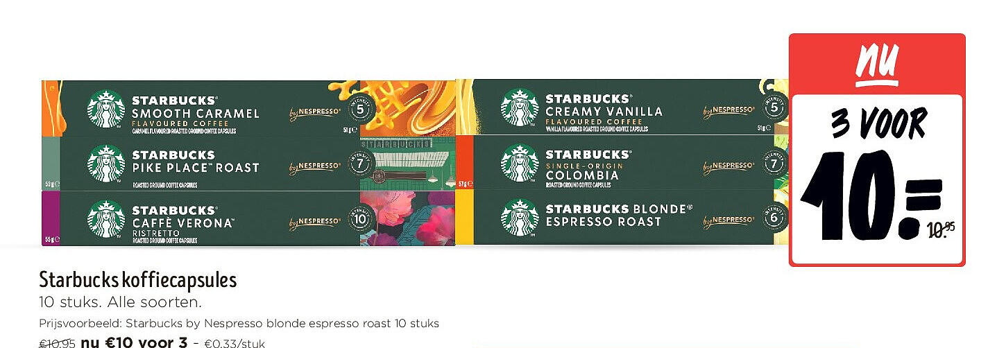 Starbucks koffiecapsules