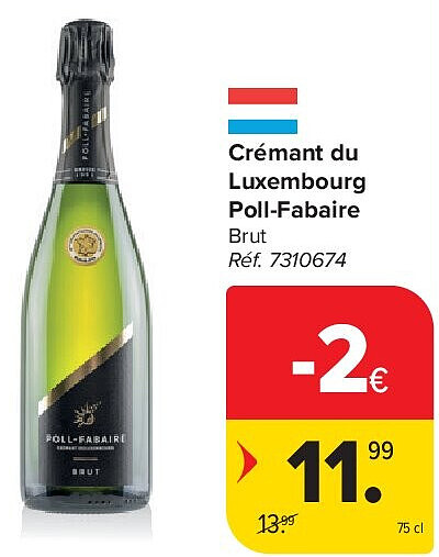 Crémant du Luxembourg Poll-Fabaire