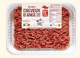 Viande hachée pur bœuf Auchan