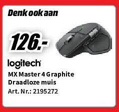 MX Master 4 Graphite Draadloze muis