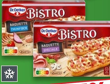 DR. OETKER Bistro belegtes Baguette, 250-g-Packung