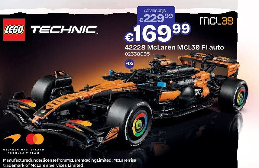 42228 McLaren MCL39 F1 auto