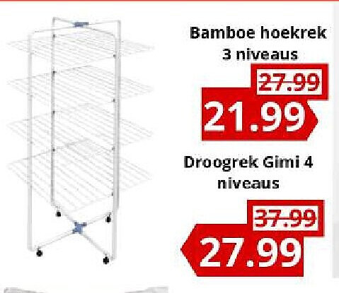 Droogrek Gimi 4 niveaus