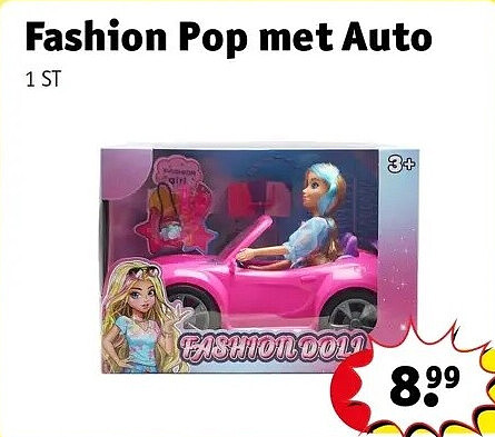 Fashion Pop met Auto