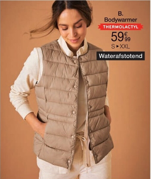 Bodywarmer Thermolactyl