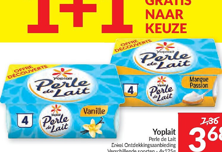 Perle de Lait yoghurt