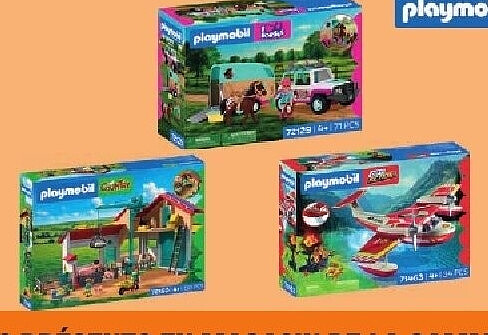 Produits Playmobil City Action Pompiers, Country et The Movie Horses
