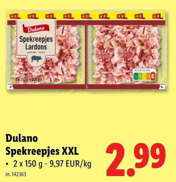 Spekreepjes XXL