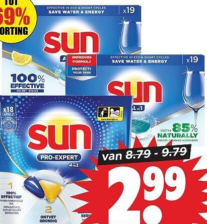 Sun vaatwasmiddel