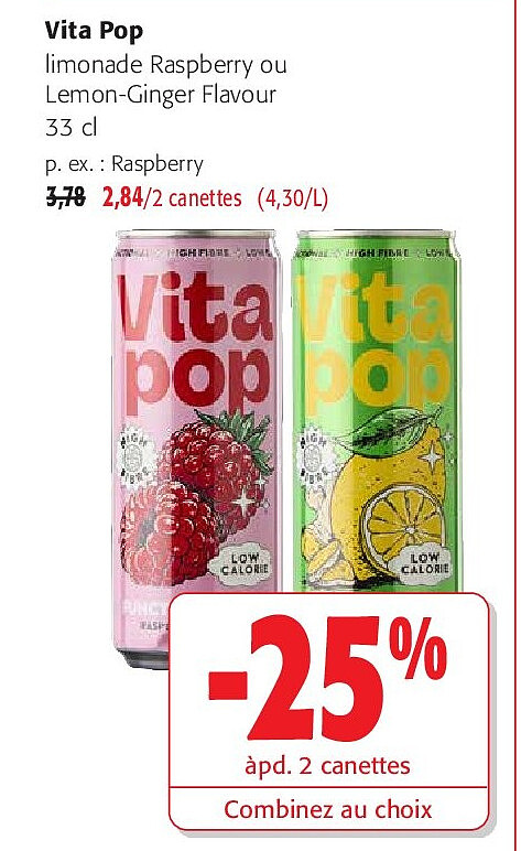 Vita Pop Raspberry