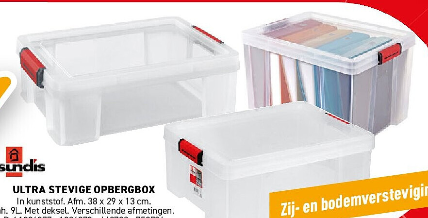 Ultra stevige opbergbox
