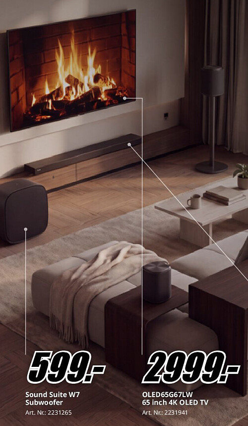 OLED65G67LW 65 inch 4K OLED TV