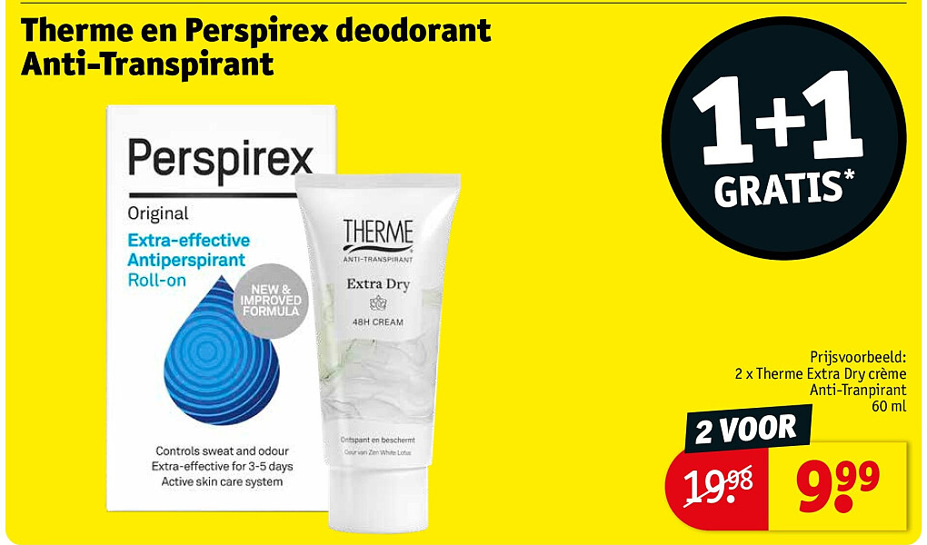 Therme en Perspirex deodorant Anti-Transpirant