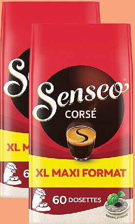 Dosettes de café Corsé Senseo