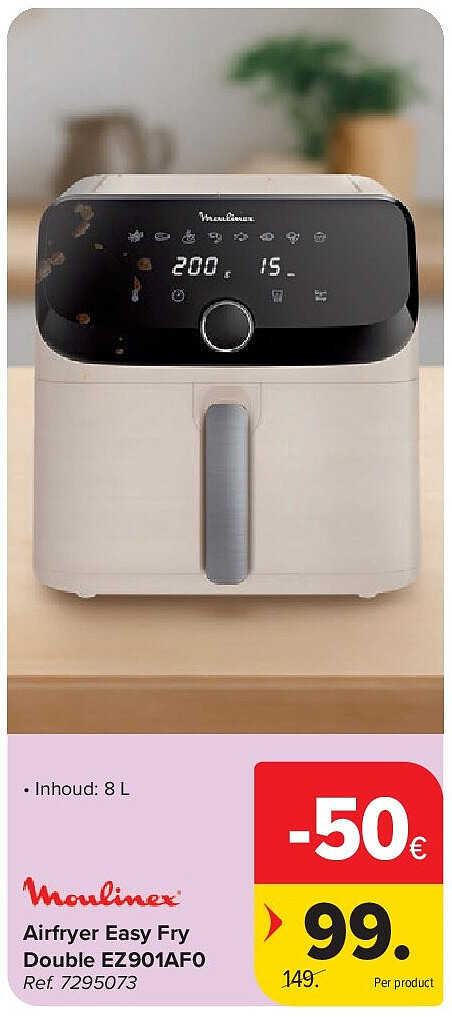 Airfryer Easy Fry Double EZ901AF0