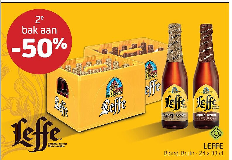 LEFFE Blond, Bruin - 24 x 33 c