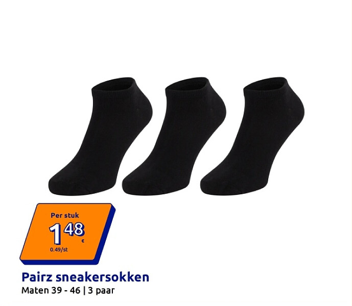 Pairz sneakersokken