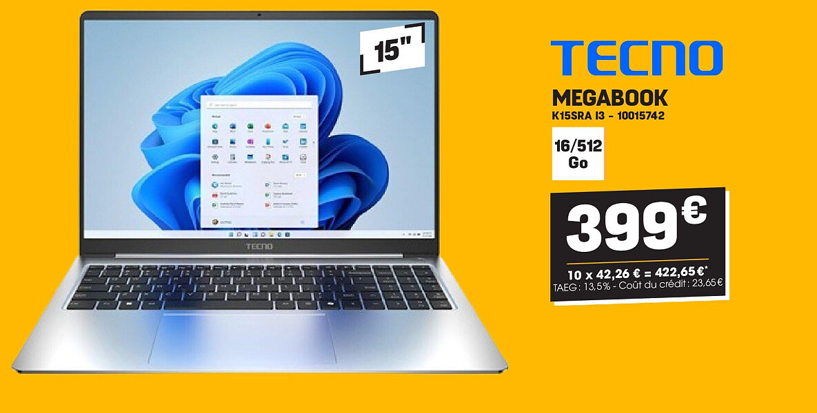 Tecno MEGABOOK