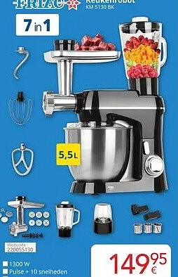 Keukenrobot KM 5130 BK