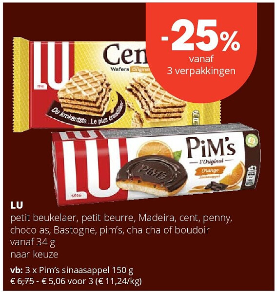 LU Pim’s sinaasappel 150 g