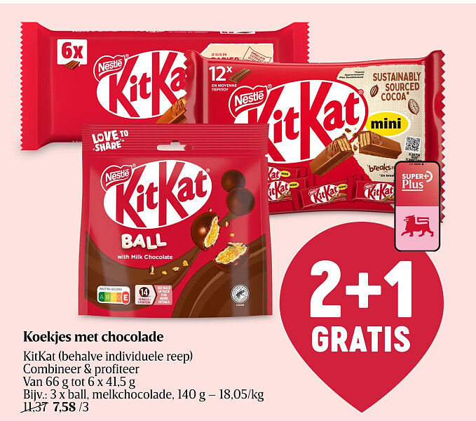 Koekjes met chocolade