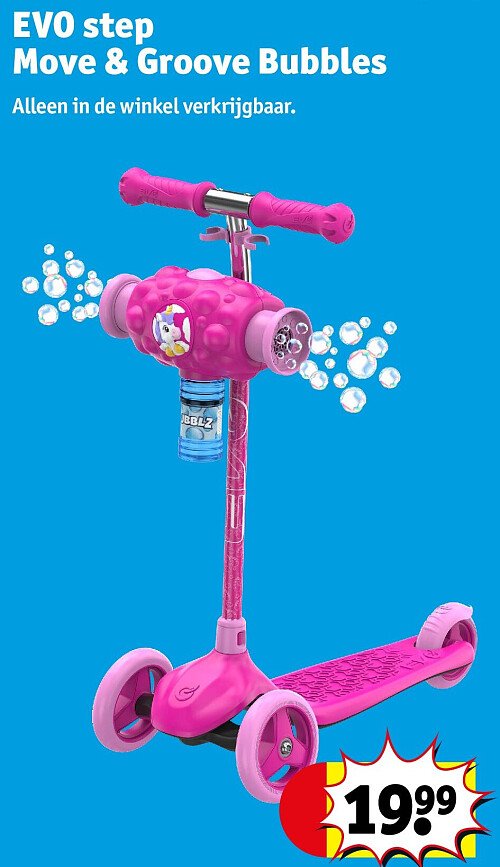 EVO step Move & Groove Bubbles