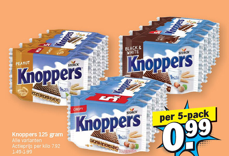 Knoppers 125 gram