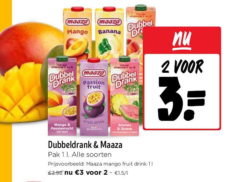 Dubbeldrank & Maaza