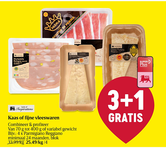 Kaas of fijne vleeswaren