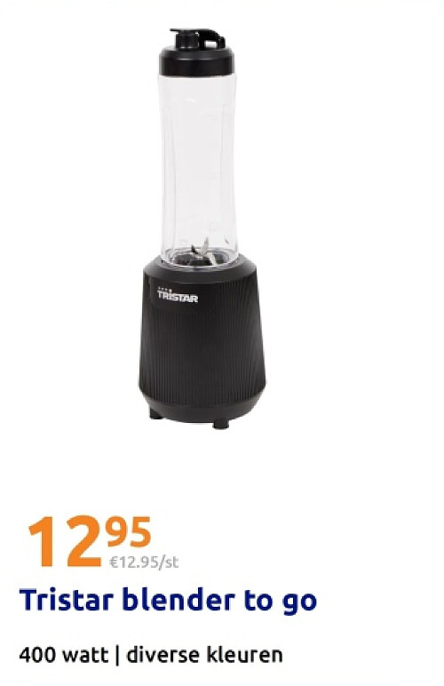 Tristar blender to go