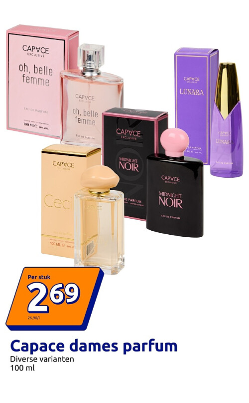 Capace dames parfum