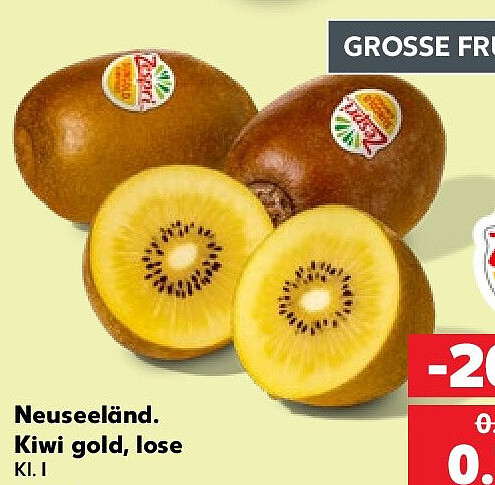 Kiwi gold, lose
