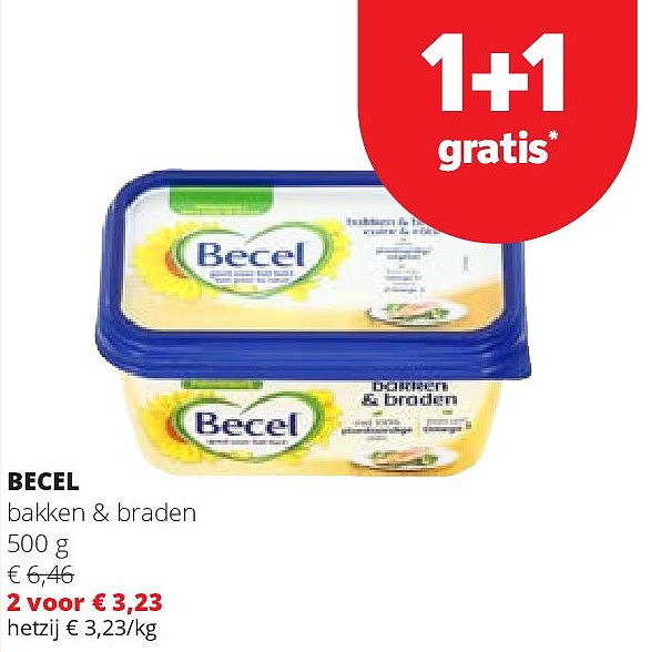 BECEL bakken & braden 500 g
