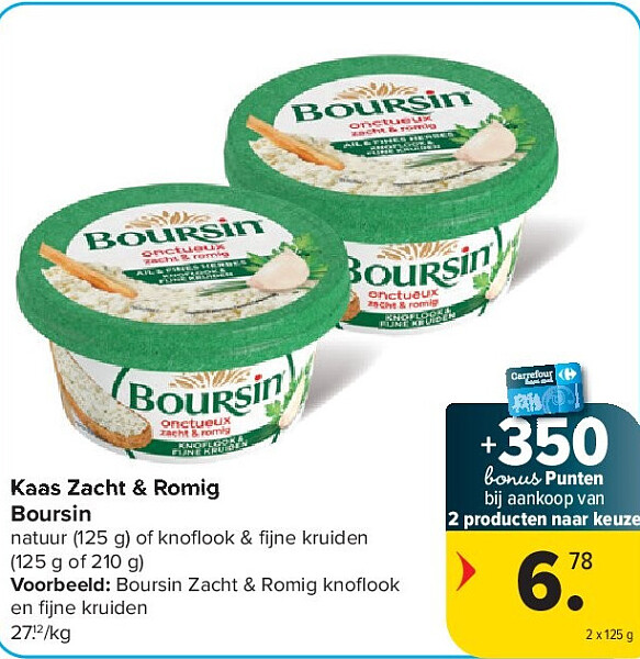 Kaas Zacht & Romig Boursin