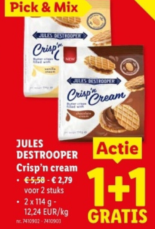 DESTROOPER Crisp'n cream